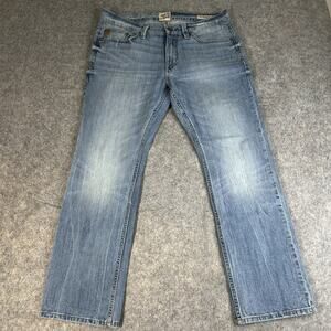 Moonshine Spirit Mens Jeans 34X30 Brad Paisley 120 Proof Slim Straight Flaw